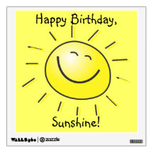 Joyeux anniversaire, soleil !