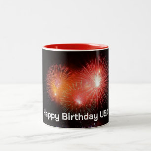 Joyeux anniversaire USA Mug