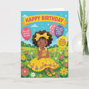 Joyeux Anniversaire Wildflower ! Carte d'anniversa