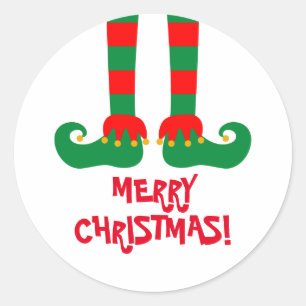 Joyeux autocollants de Noël et enveloppes