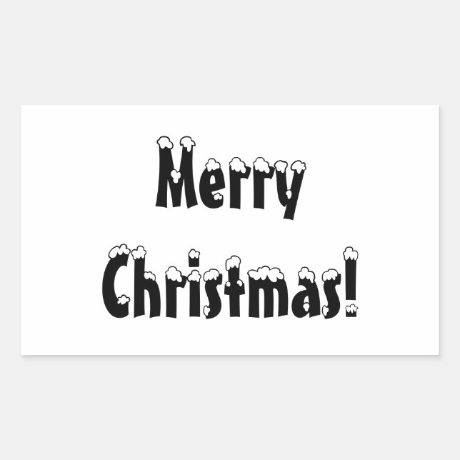 Joyeux autocollants de Noël, Noël, famille (Devant)