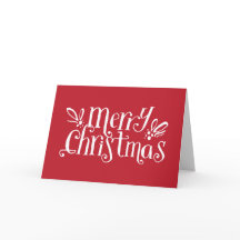 Joyeux bras de Noël | Carte d'entreprise