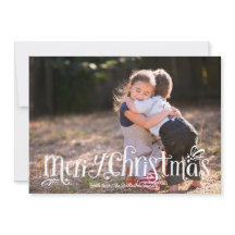 Joyeux bras de Noël | Carte photo de vacances