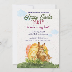 Joyeux Brunch de Pâques et invitation à la chasse 