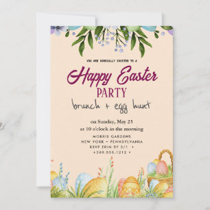 Joyeux Brunch de Pâques et invitation à la chasse
