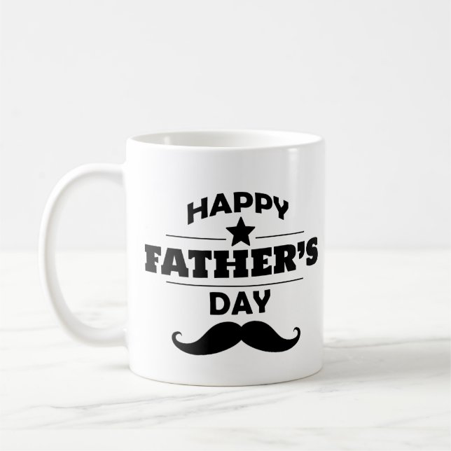 Joyeux cadeau de Fête des pères Mug pour papa (Gauche)