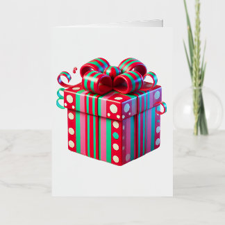 Joyeux cadeau de Noël ! carte