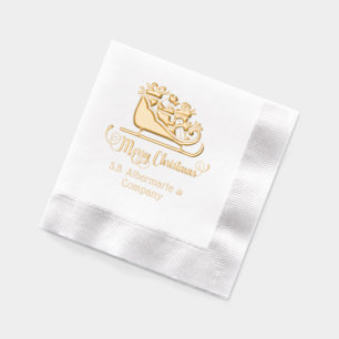 Joyeux cadeaux de Noël Sleigh Entreprise Nom de fa