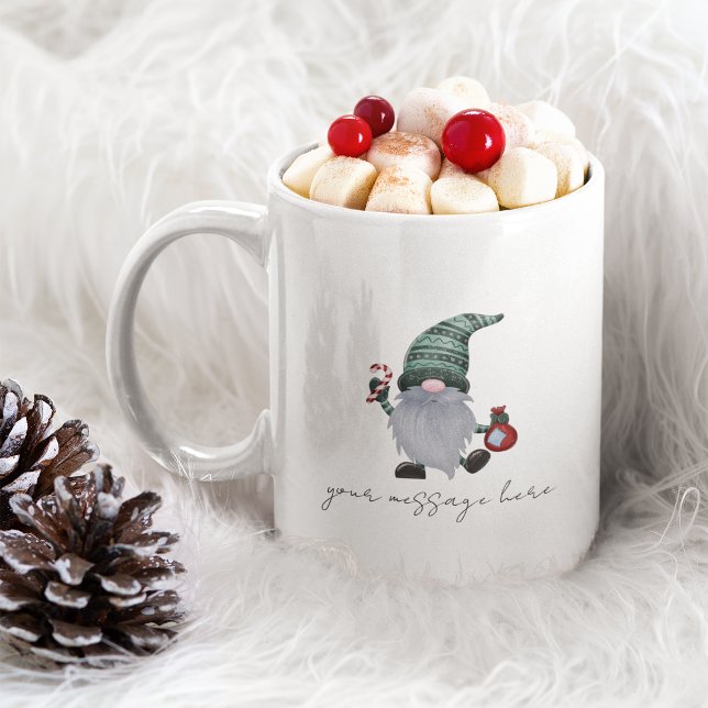 Joyeux café de Noël Mug cadeau personnalisé (Merry Christmas Coffee Mug Personalized Gift)