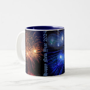 Joyeux café du Nouvel An 2024 Mugs
