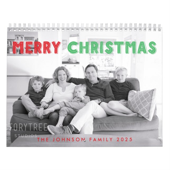 Joyeux Calendrier Photo Noël Pour 2025 (Protection)