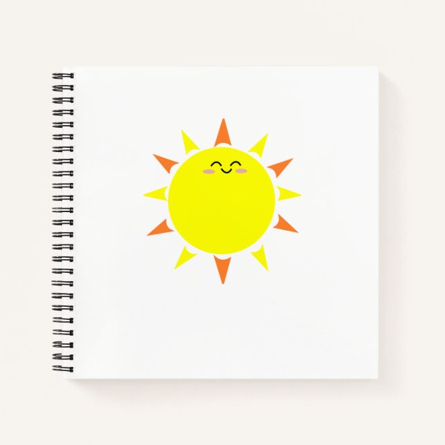 Joyeux Carnet de spirale solaire (Devant)