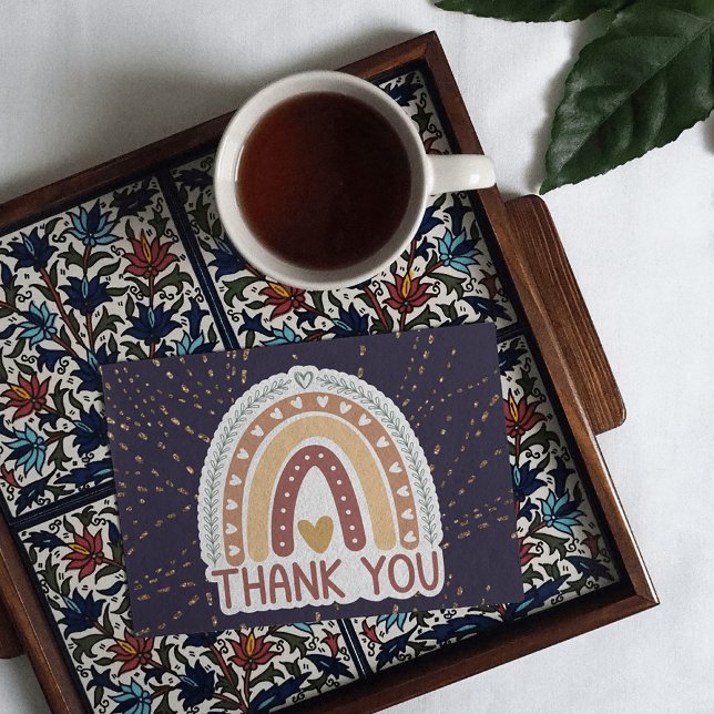 Joyeux Carte de remerciements de la Journée des en (Créateur téléchargé)