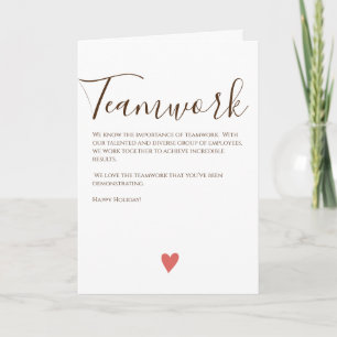 Joyeux Carte de visite de travail de Noël