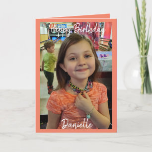 Joyeux Carte photo d'anniversaire