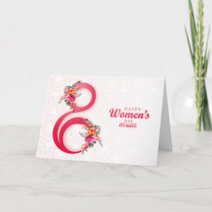 Joyeux Carte photo de la Journée des femmes