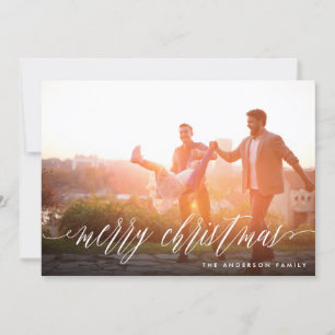 Joyeux Carte photo de Noël