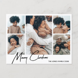 Joyeux Carte photo de Noël Cinq photos