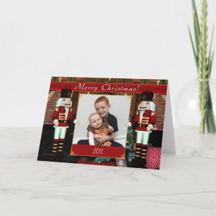 Joyeux Carte photo Nutcracker Noël