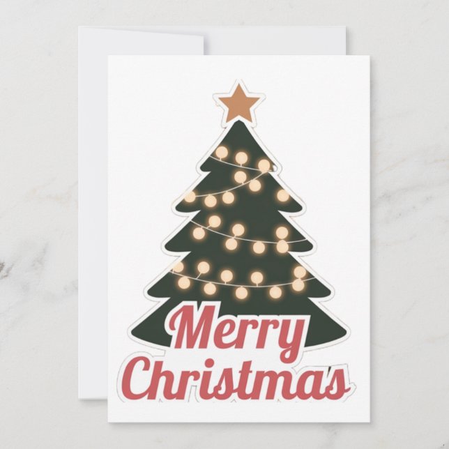 Joyeux Cartes de fin de année de Noël : Joyeux nou (Devant)