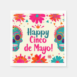 Joyeux Cinco de Mayo ! Serviette en Papier