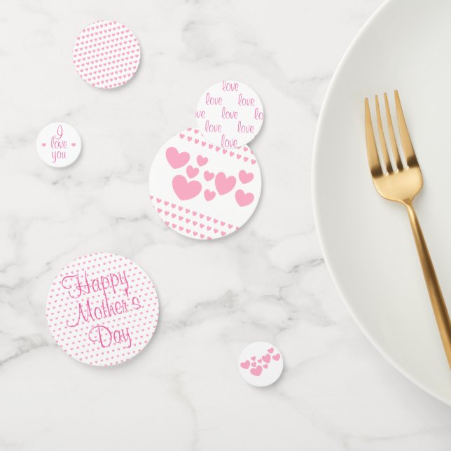 Joyeux confetti de la Fête des Mères par dalDesign (Groupe)