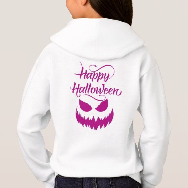 Joyeux costume d'Halloween pour filles (Dos)