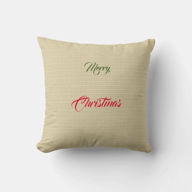 Joyeux coussin de Noël (Recto)