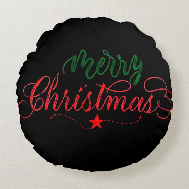 Joyeux Coussin de Noël (Devant)