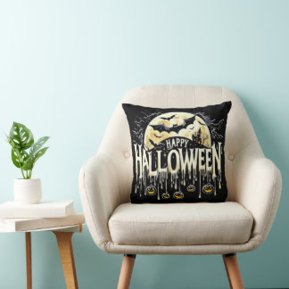 Joyeux Coussin décoratif Halloween