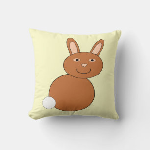 Joyeux Coussin lapin de Pâques