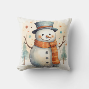 Joyeux Coussin Snowman