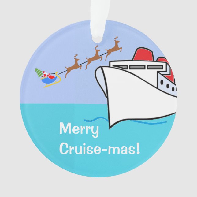 Joyeux Croisière-MAS se transportent et Père Noël (devant)