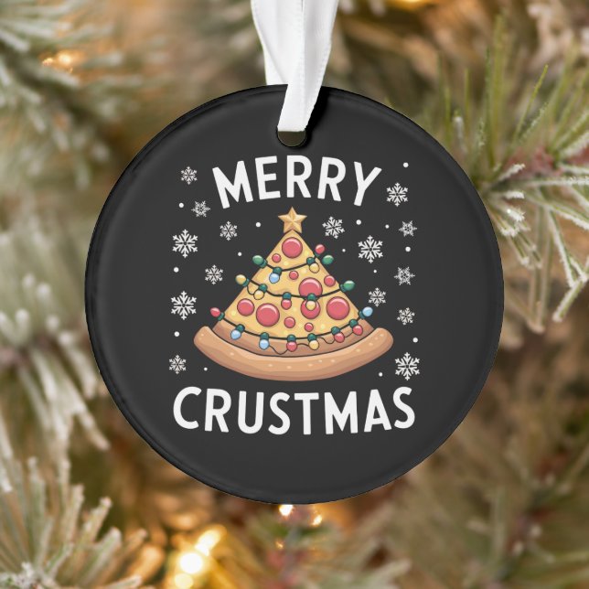 Joyeux Crustmas Pizza Noël Arbre de Noël Cadeaux (Arbre)