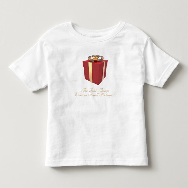 Joyeux Design de Noël, T-shirt Toddler (Devant)