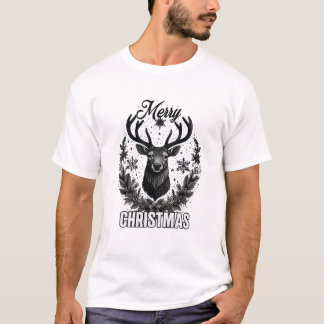Joyeux design de t-shirt Noël