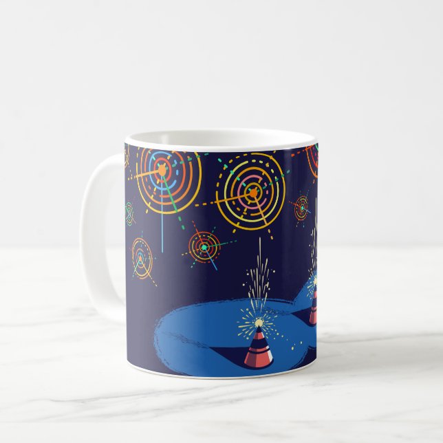 Joyeux Diwali Mug (Devant gauche)