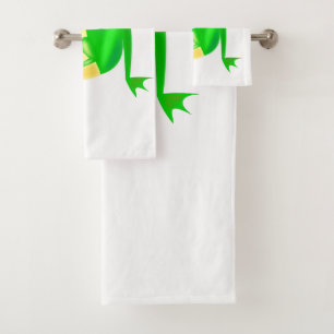 Joyeux Ensemble de serviettes de bain de grenouill
