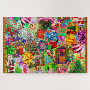 Joyeux et brillant Noël Jigsaw Puzzle