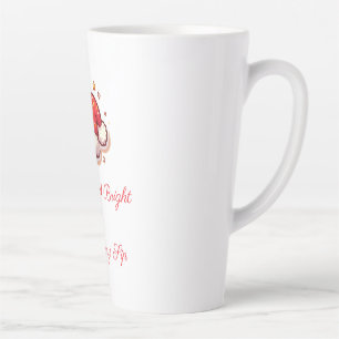 Joyeux et brillant Père Noël Latte Mug