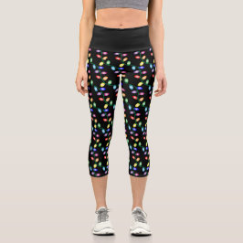 Joyeux et brillants leggings Capri