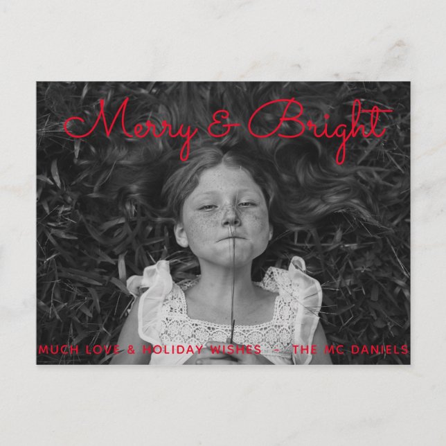 Joyeux et Carte photo de vacances (Devant)