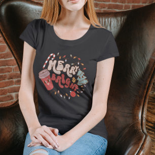 Joyeux et lumineux : T-shirt de Noël