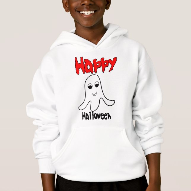 Joyeux Fantôme Chemise Halloween | Un joli fantôme (Devant)