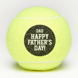 Joyeux Fête des pères de balles de tennis cadeau a