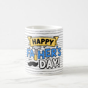 Joyeux Fête des pères Mug Cadeau de fête du Père