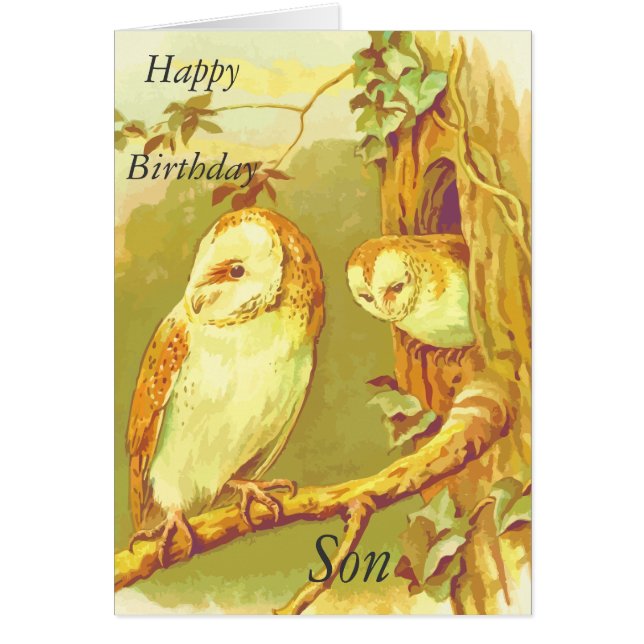 Joyeux Fils d'anniversaire (Devant)