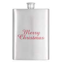 Joyeux flacon classique de Noël