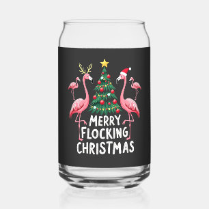 Joyeux flocage Noël Noël Flamant rose Arbre