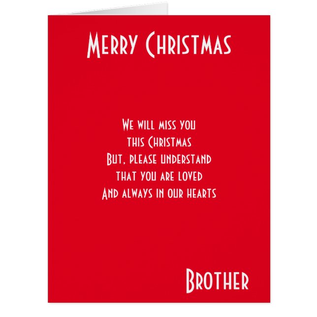 Joyeux frère de Noël (Devant)